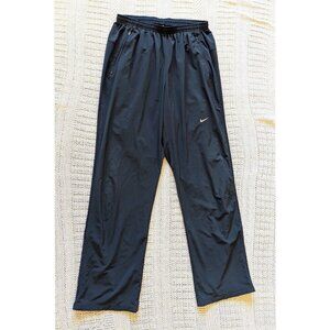 NIKE Men's Sweatpants Size Large Zipper Pockets Elastic Waist 640111-475 Outdoor